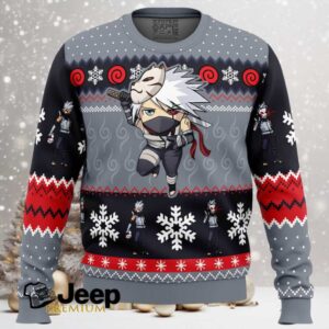 Christmas Chibi Anbu Kakashi Hatake Shippuden Christmas Sweater