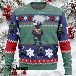 Christmas Chibi Kakashi Hatake Shippuden Christmas Sweater