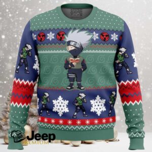 Christmas Chibi Kakashi Hatake Shippuden Christmas Sweater