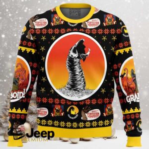 Christmas Graboid Tremors Ugly Christmas Sweater
