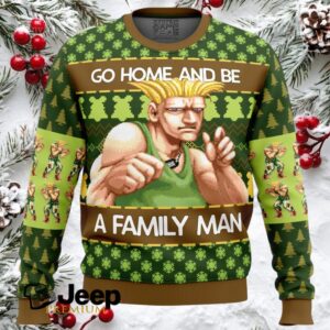 Christmas Guile Win Quote Street Fighter 2 Ugly Christmas Sweater