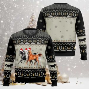 Christmas Horses Ugly Christmas Sweater