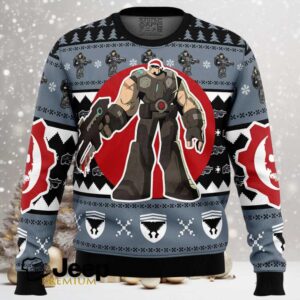 Christmas Marcus Fenix Gears of War Ugly Christmas Sweater