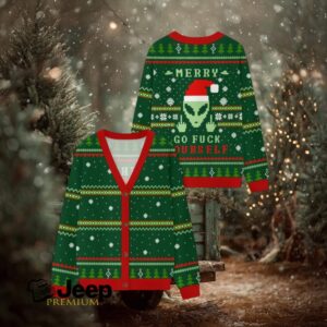 Christmas Pattern Ugly Cardigan Sweaters