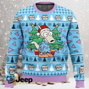 Christmas Rocko Rocko’s Modern Life Ugly Christmas Sweater
