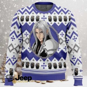 Christmas Sephiroth Final Fantasy VII Ugly Christmas Sweater