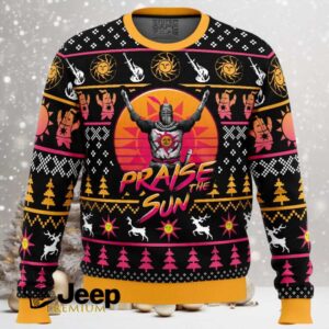 Christmas Solaire Dark Souls Ugly Christmas Sweater