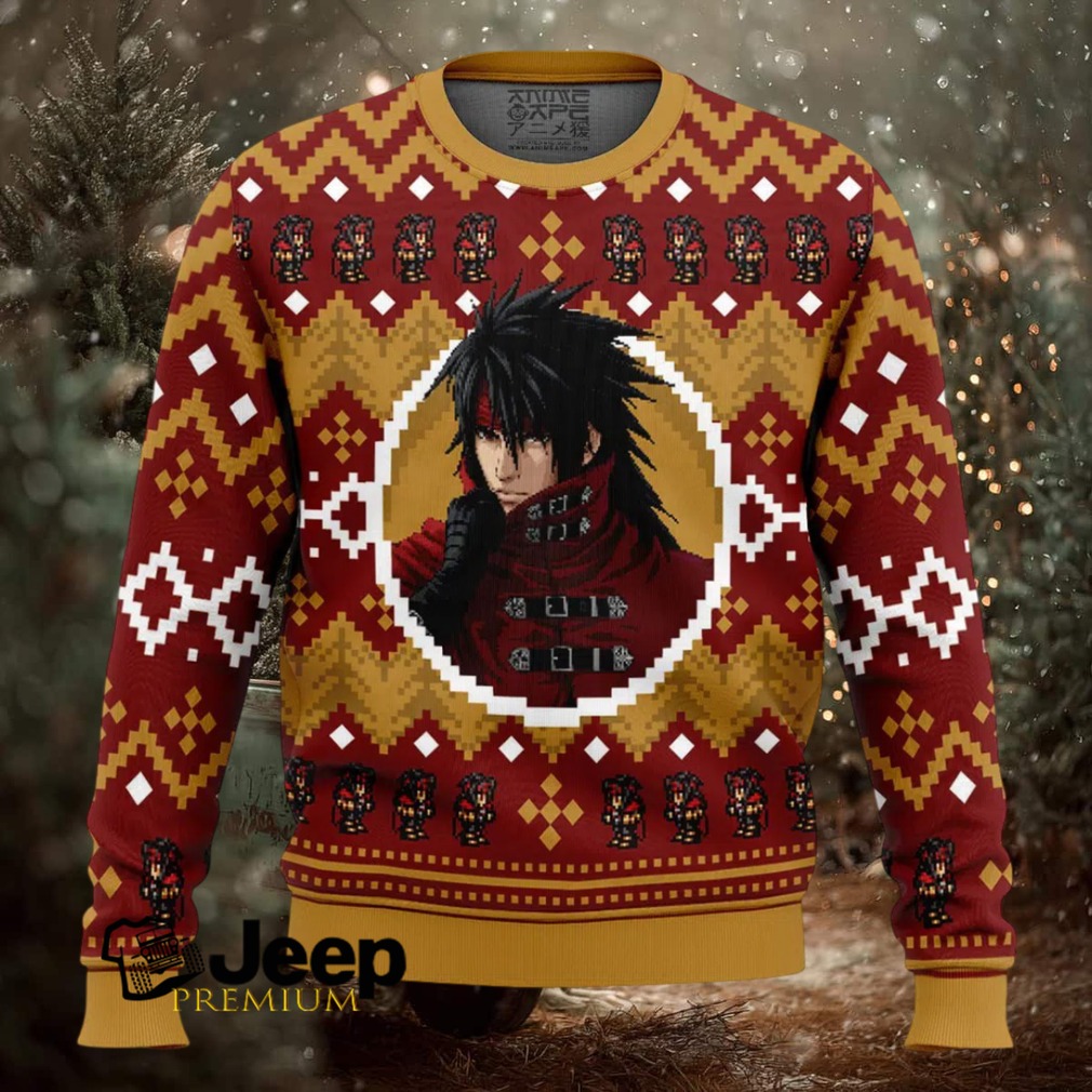 Christmas Vincent Final Fantasy VII Ugly Christmas Sweater Christmas Vincent Final Fantasy VII Ugly Christmas Sweater