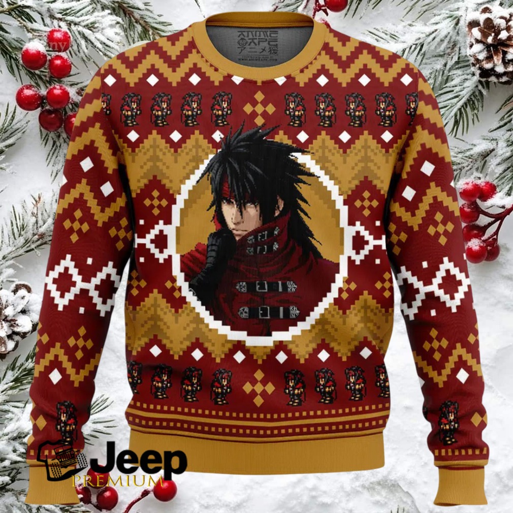 Christmas Vincent Final Fantasy VII Ugly Christmas Sweater Christmas Vincent Final Fantasy VII Ugly Christmas Sweater
