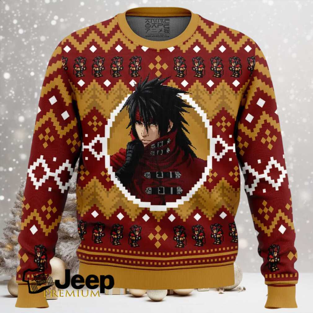 Christmas Vincent Final Fantasy VII Ugly Christmas Sweater Christmas Vincent Final Fantasy VII Ugly Christmas Sweater