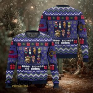 Chrono Trigger Good Tidings We Bring Ugly Christmas Sweater