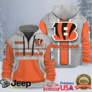 Cincinnati Bengals Custom Name & Number Pullover Hoodie