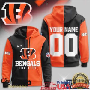 Cincinnati Bengals Official NFL For Life Hoodie