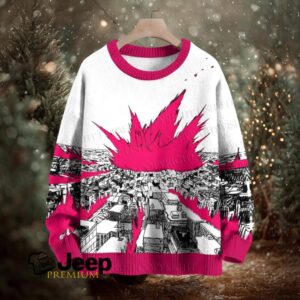 City Exploded Crew Neck Sweater City Exploded Crew Neck Sweater