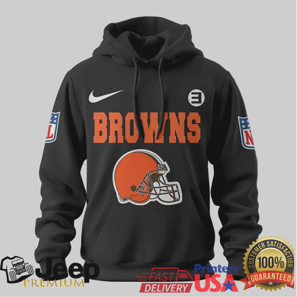 Cleveland Browns Official NFL Eminem Hoodie Cleveland Browns Official NFL Eminem Hoodie