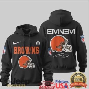 Cleveland Browns Official NFL Eminem Hoodie