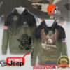 Cleveland Browns Official NFL Gridiron Splash Personalized Hoodie Cleveland Browns Official NFL Gridiron Splash Personalized Hoodie