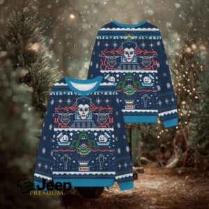 Clown Christmas Nightmare Ugly Sweatshirts