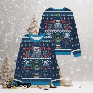 Clown Christmas Nightmare Ugly Sweatshirts