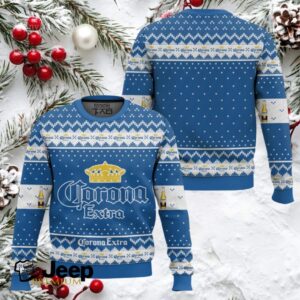 Corona Extra Lager Beer Ugly Christmas Sweater