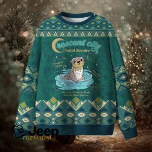 Crescent City Postal Service Unisex Ugly Knit Sweatshirt