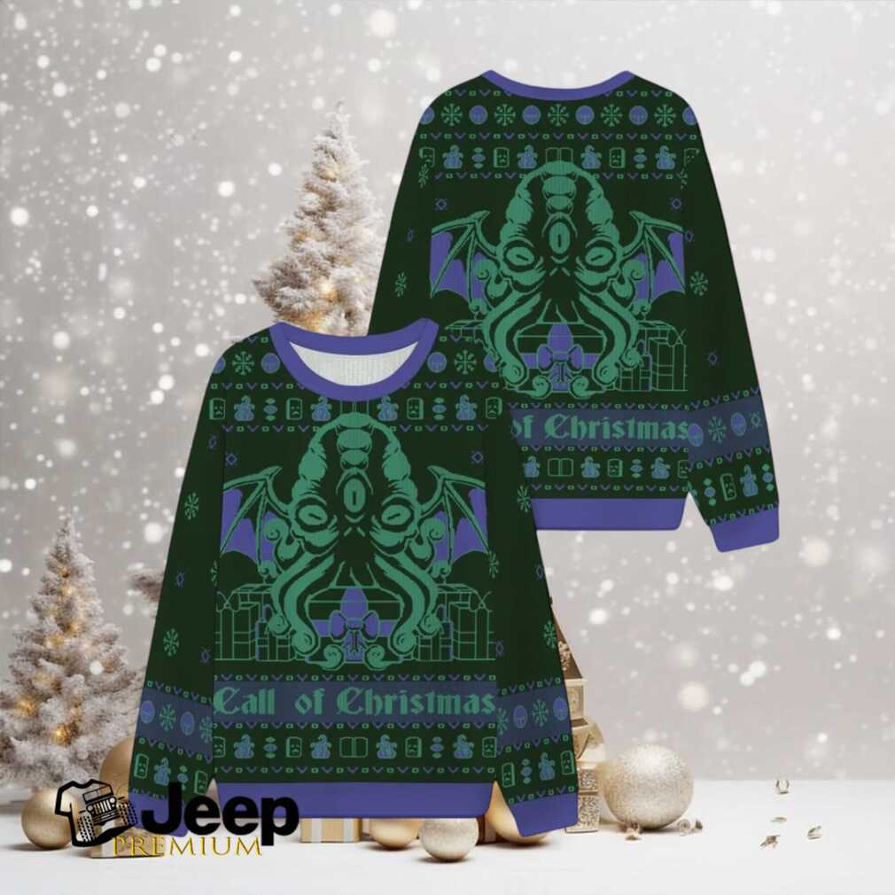Cthulhu Christmas Ugly Sweatshirts Cthulhu Christmas Ugly Sweatshirts