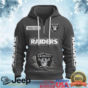 Custom Las Vegas Raiders 3D Graphic Zip Up Hoodie