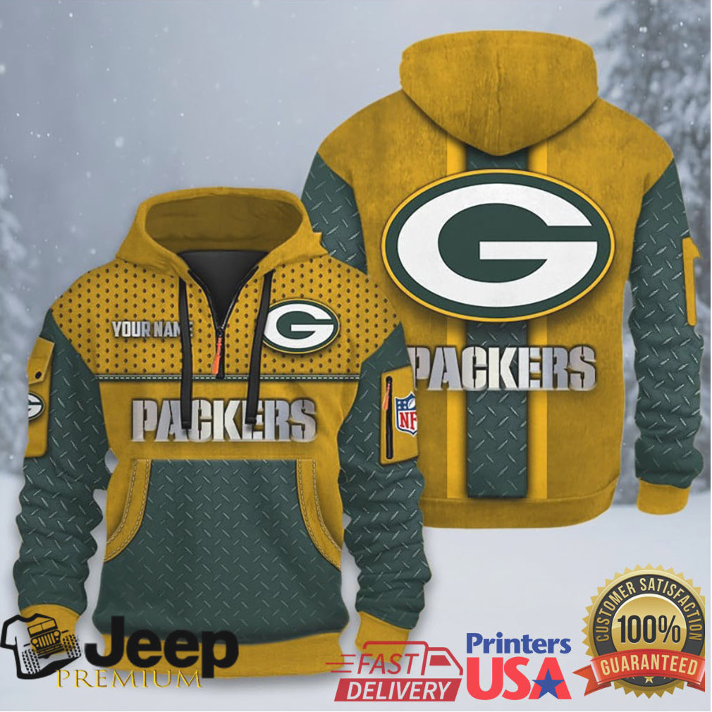 Custom Name Green Bay Packers Hoodie Custom Name Green Bay Packers Hoodie