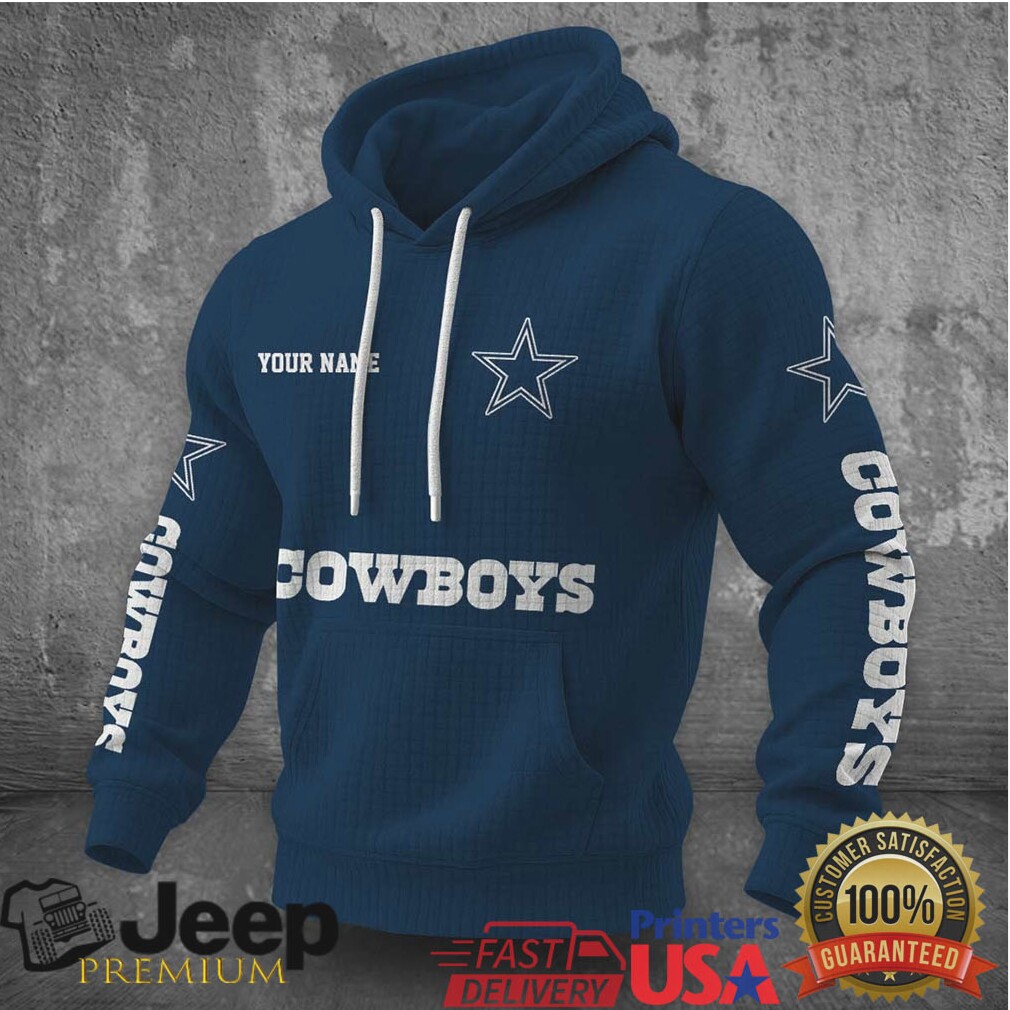 Customizable Dallas Cowboys Pullover Hoodie Customizable Dallas Cowboys Pullover Hoodie