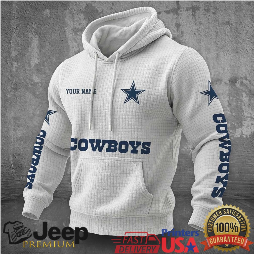 Customizable Dallas Cowboys Pullover Hoodie Customizable Dallas Cowboys Pullover Hoodie