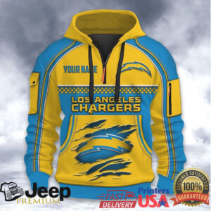 Customizable Los Angeles Chargers Hoodie