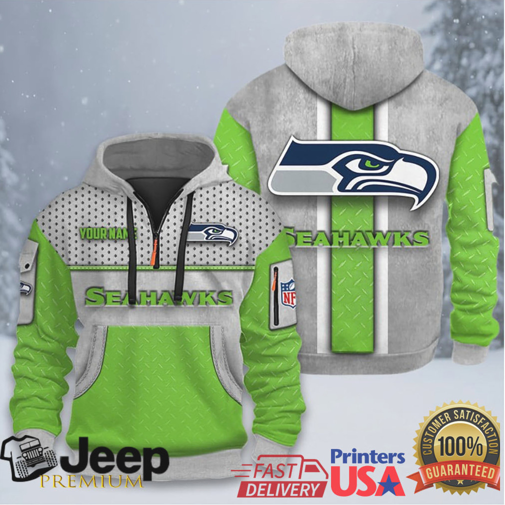 Customized Seattle Seahawks Performance Hoodie Customized Seattle Seahawks Performance Hoodie