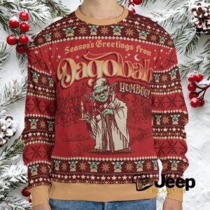 Dagobah Humbug Yoda Ugly Christmas Sweatshirt
