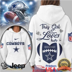 Dallas Cowboys Official NFL Game Day Waffle Hoodie