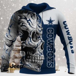 Dallas Cowboys Skull Fury NFL Hoodie