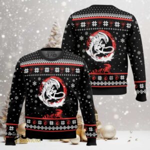 Deadly Xenomorph Alien Ugly Christmas Sweater Deadly Xenomorph Alien Ugly Christmas Sweater