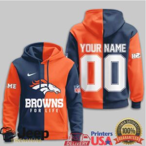Denver Broncos Official NFL For Life Hoodie