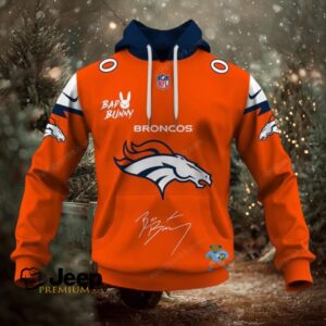 Denver Broncos x Bad Bunny Super Bowl 2026 NFL Hoodie
