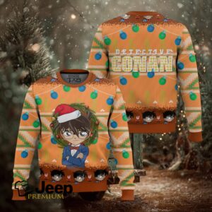 Detective Conan Case Closed Ugly Christmas Sweater