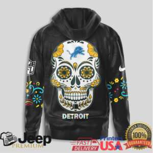 Detroit Lions Official NFL Dia de los Muertos Limited Editions Hoodie