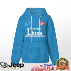 Detroit Lions Official NFL Dr.Pepper Waffle Hoodie