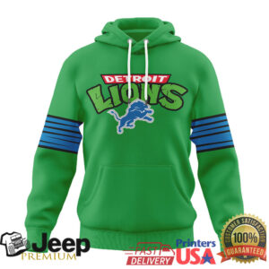 Detroit Lions Official NFL Teenage Mutant Ninja Turtles 35th Anniversary Hoodie