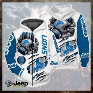 Detroit Lions x New 3D Graphic Hoodie 2026 Detroit Lions x New 3D Graphic Hoodie 2026