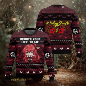 Devote Your Life To Me High School DXD Ugly Christmas Sweater