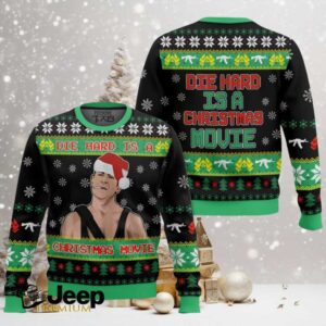 Die Hard Is A Christmas Movie Die Hard Ugly Christmas Sweater