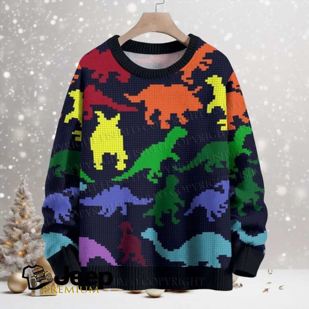 Dinosaur World Crew Neck Sweater Dinosaur World Crew Neck Sweater