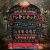 Vulcan Greetings Star Trek Ugly Christmas Sweatshirt Vulcan Greetings Star Trek Ugly Christmas Sweatshirt