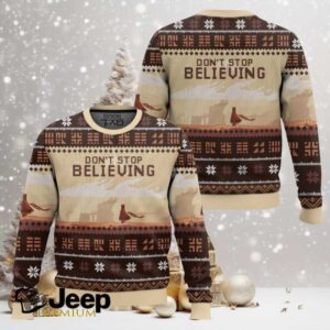 Don’t Stop Believing Thatgamecompany Journey Ugly Christmas Sweater