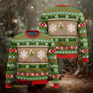 Doug Nickelodeon Ugly Christmas Sweater