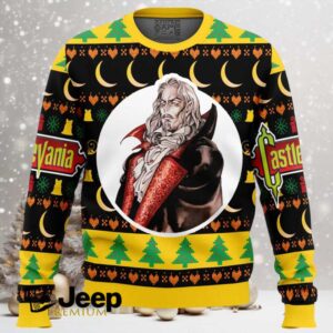 Dracula Castlevania Ugly Christmas Sweater